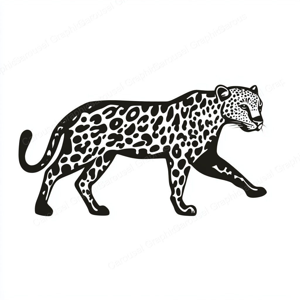 Leopard Vector Graphic preview