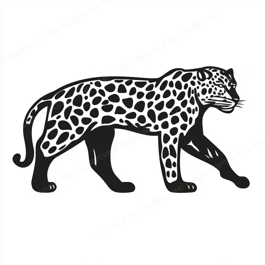 Leopard Vector Graphic preview