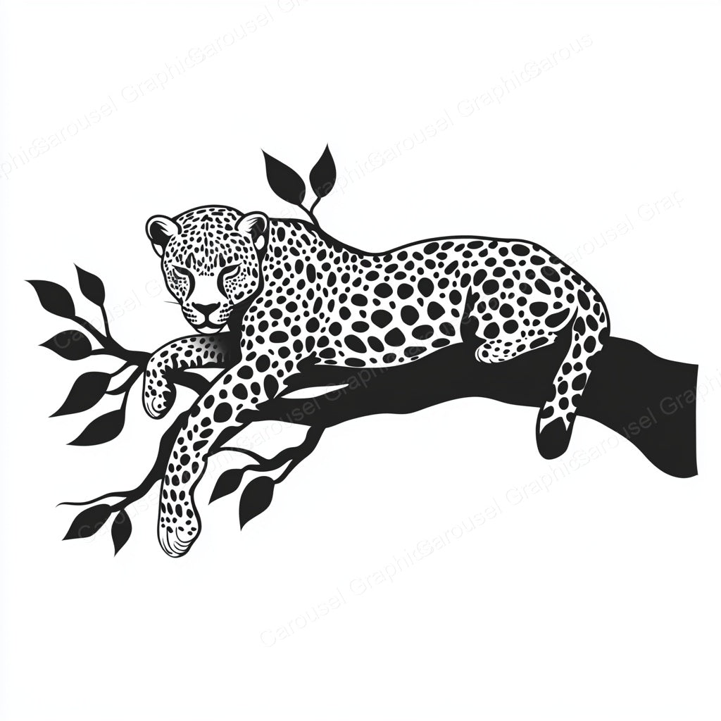 Leopard Vector Graphic preview