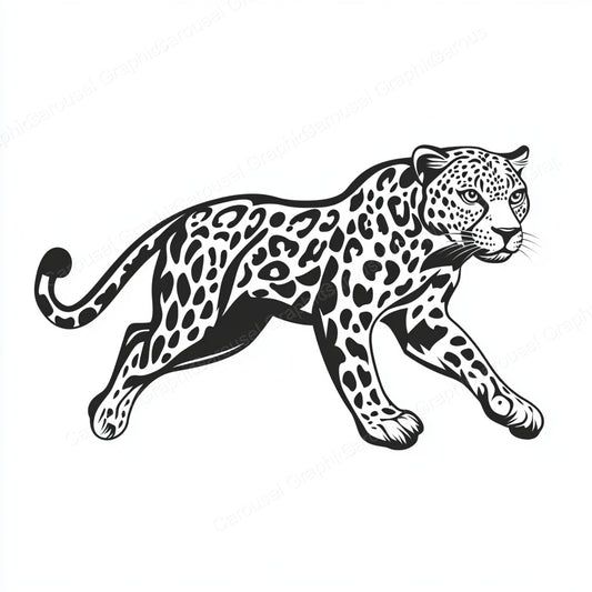 Leopard Vector Graphic preview
