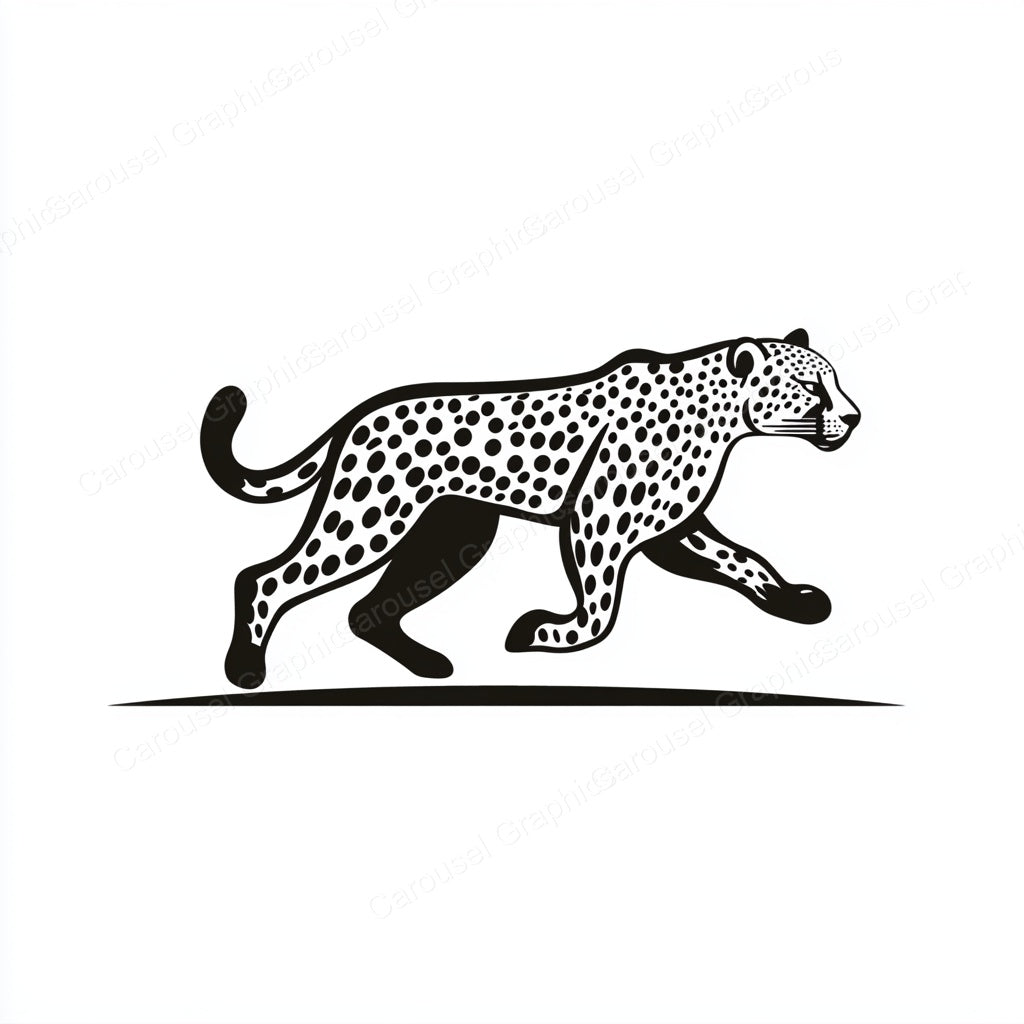 Leopard Vector Graphic preview