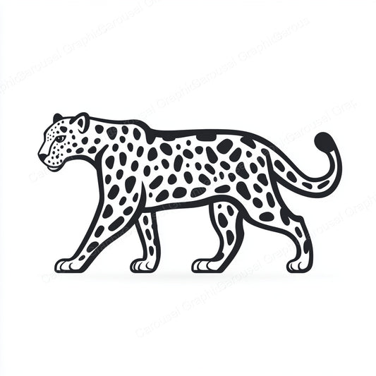 Leopard Vector Graphic preview