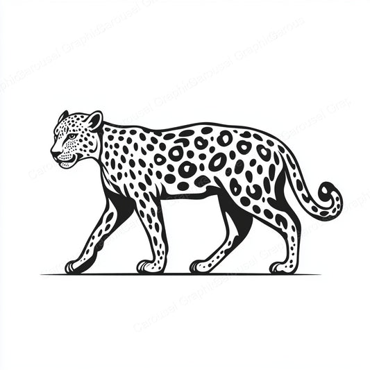 Leopard Vector Graphic preview