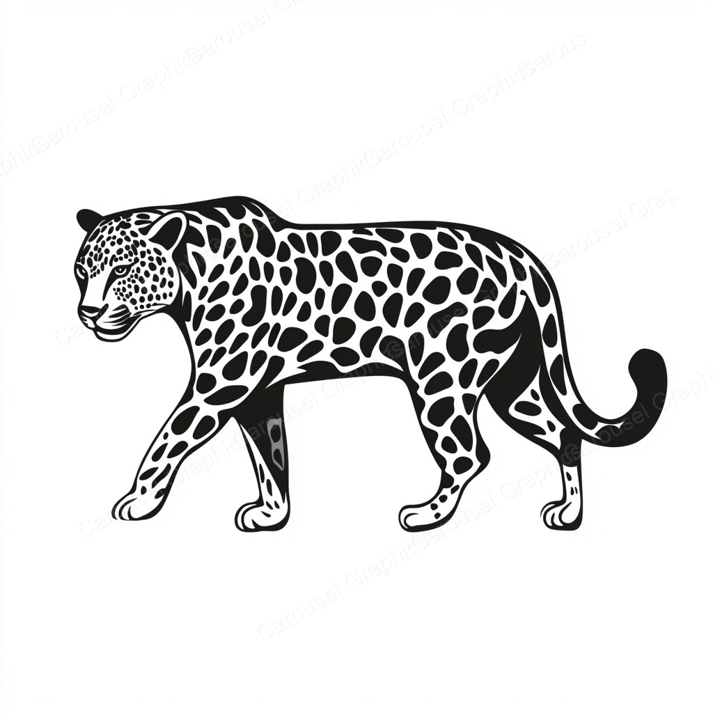 Leopard Vector Graphic preview