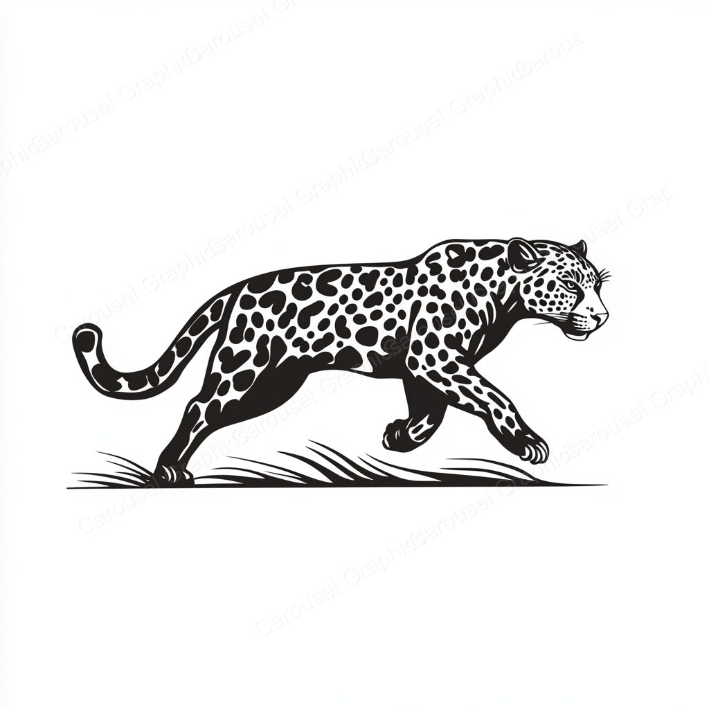 Leopard Vector Graphic preview