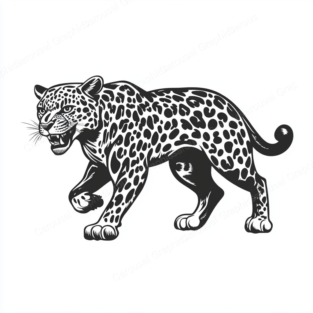 Leopard Vector Graphic preview