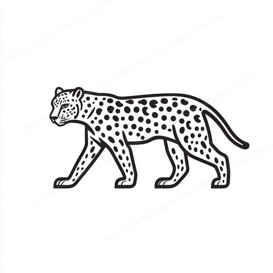 Leopard Vector Graphic preview