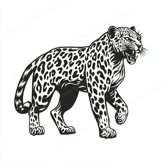 Leopard Vector Graphic preview