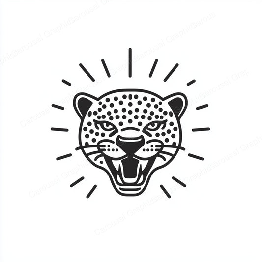 Leopard Vector Graphic preview