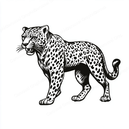 Leopard Vector Graphic preview