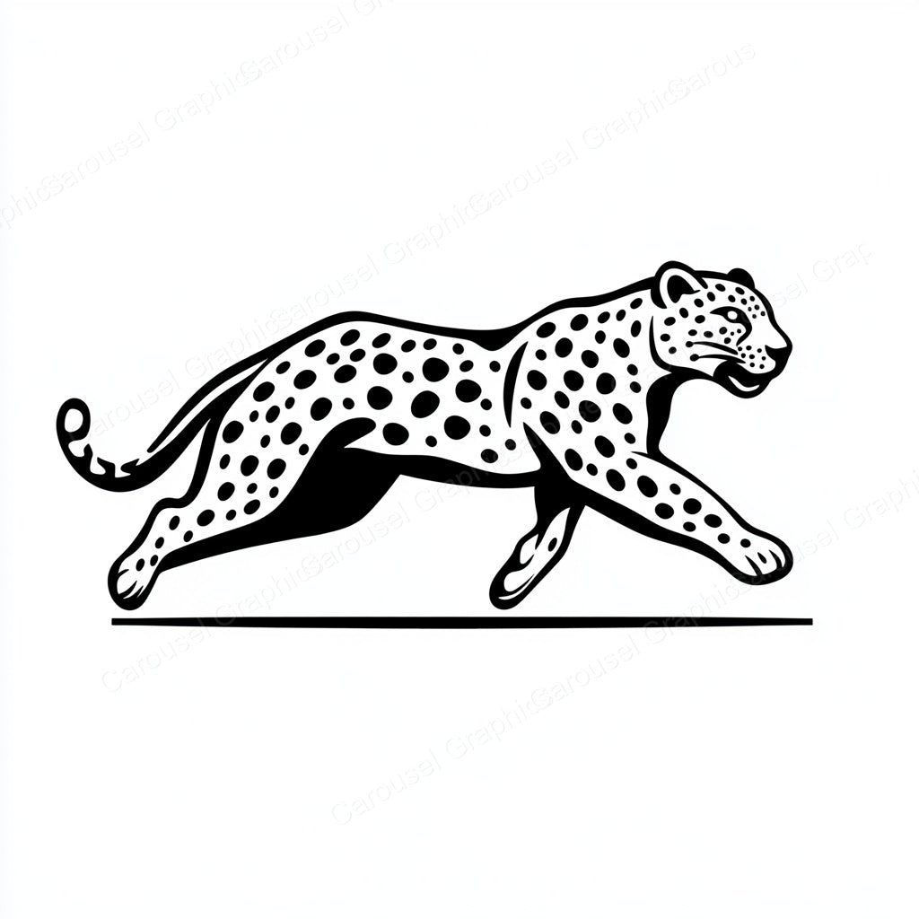 Leopard Vector Graphic preview