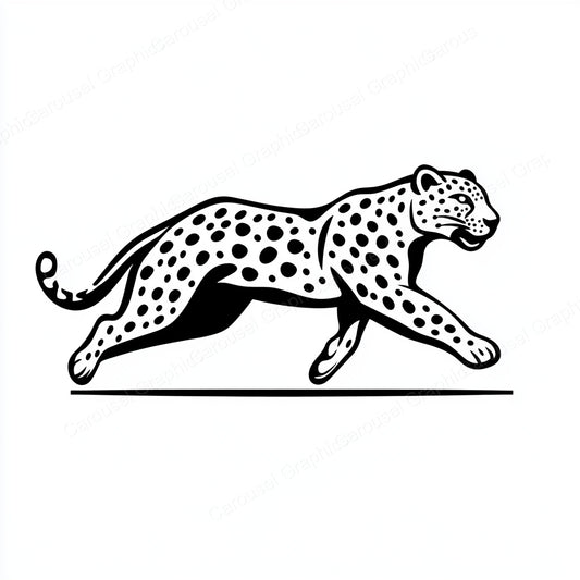 Leopard Vector Graphic preview