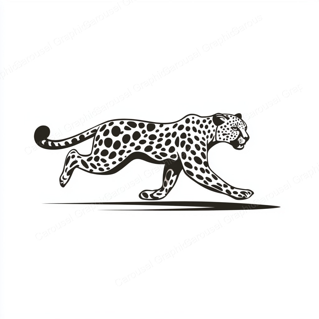 Leopard Vector Graphic preview