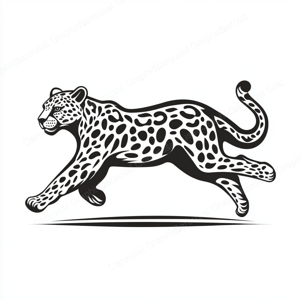 Leopard Vector Graphic preview