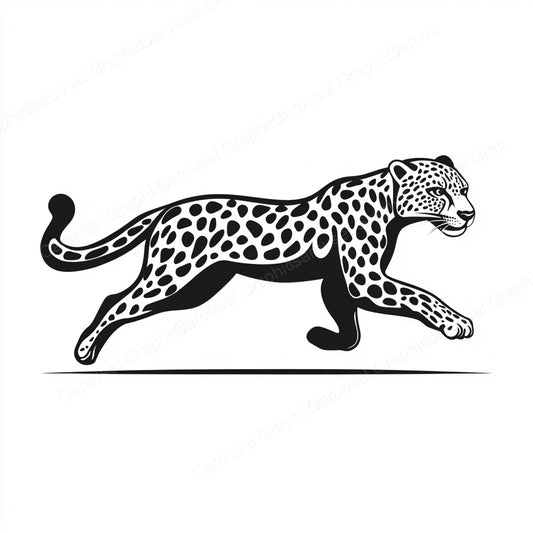Leopard Vector Graphic preview