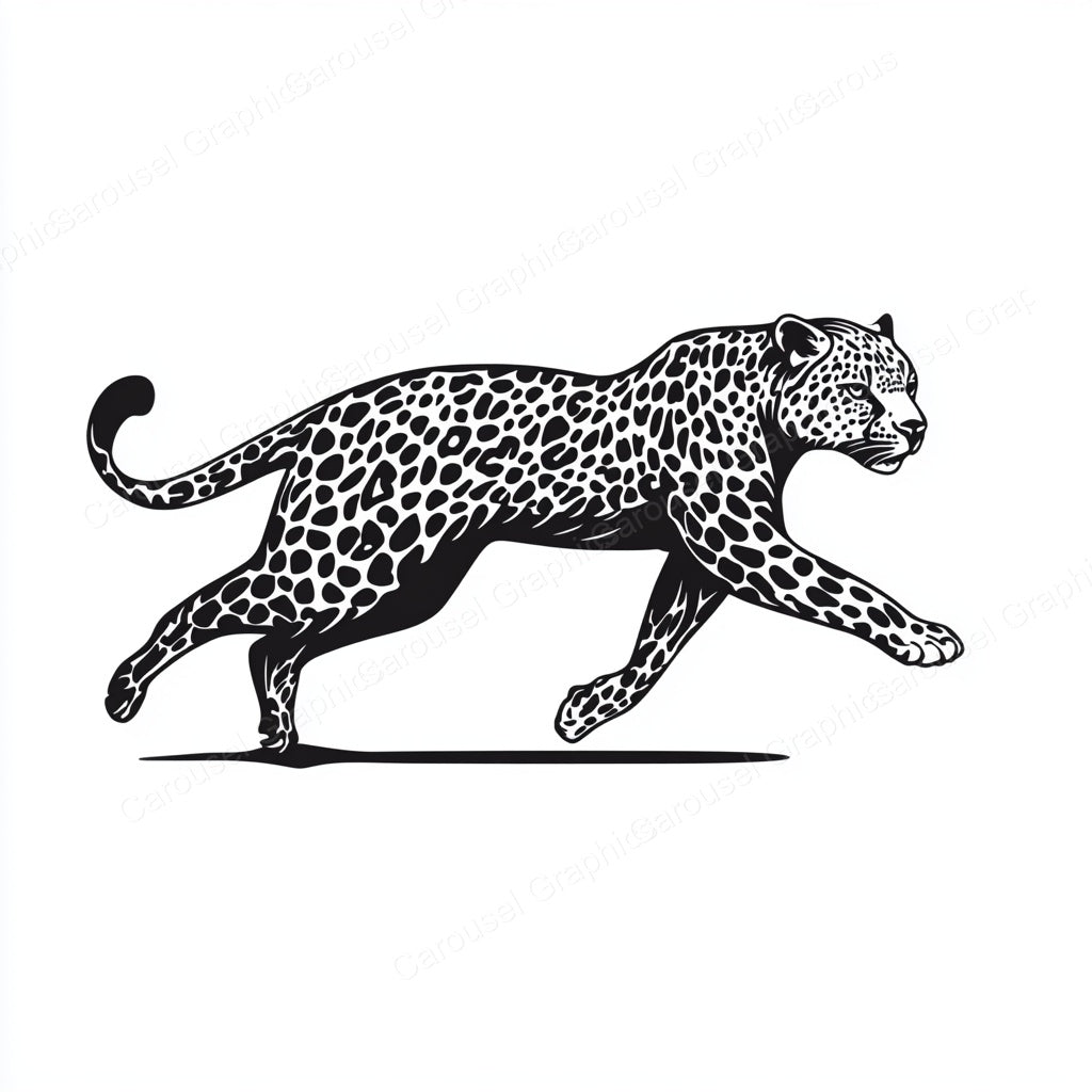 Leopard Vector Graphic preview