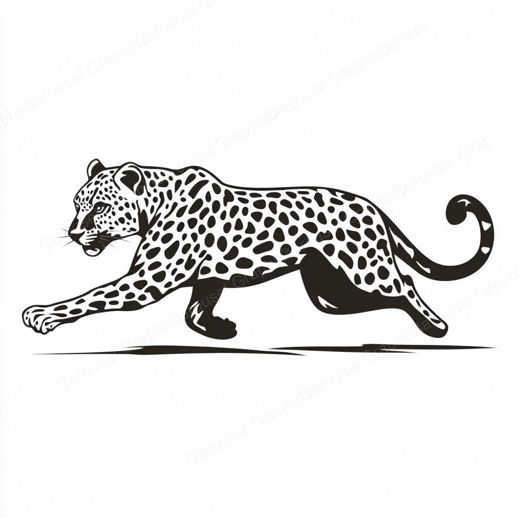 Leopard Vector Graphic preview
