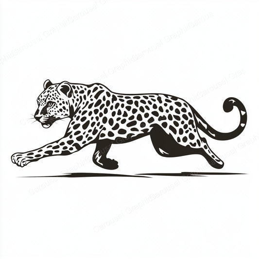 Leopard Vector Graphic preview