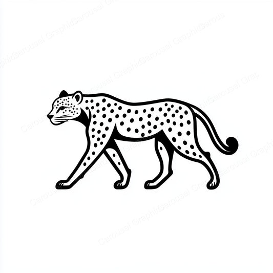Leopard Vector Graphic preview