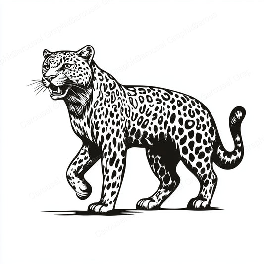 Leopard Vector Graphic preview