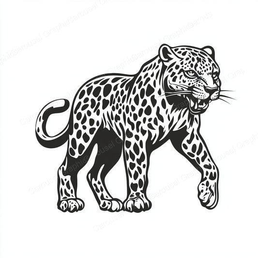 Leopard Vector Graphic preview
