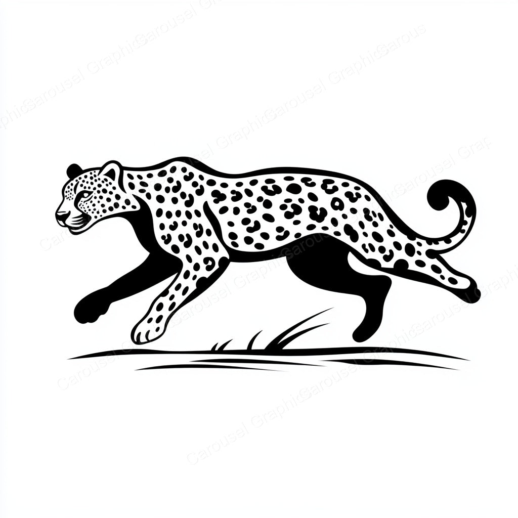 Leopard Vector Graphic preview