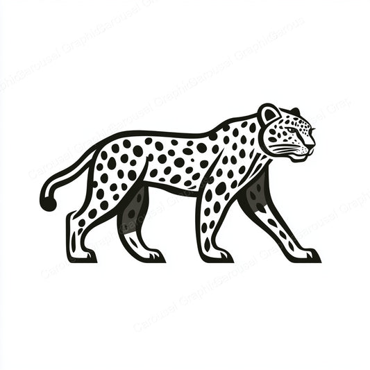 Leopard Vector Graphic preview