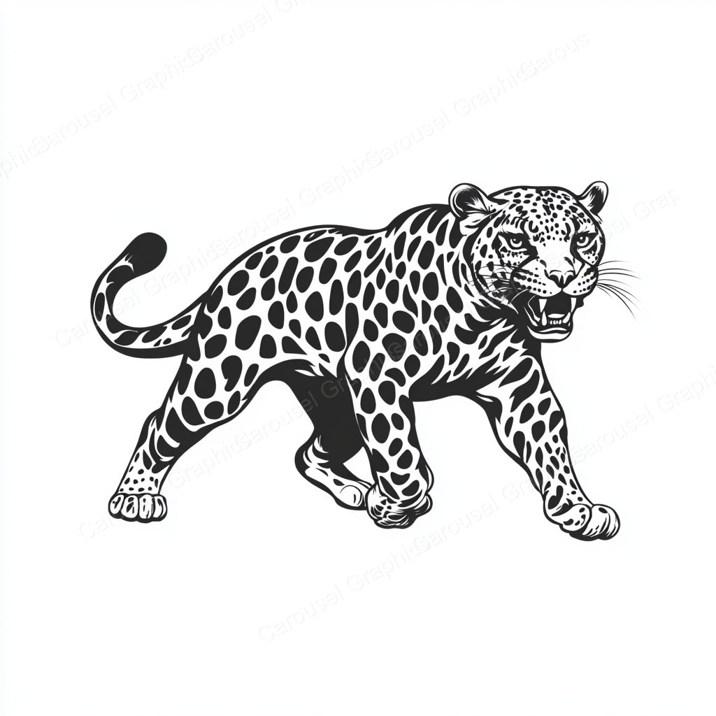 Leopard Vector Graphic preview