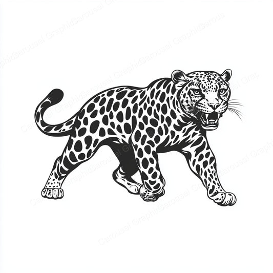 Leopard Vector Graphic preview