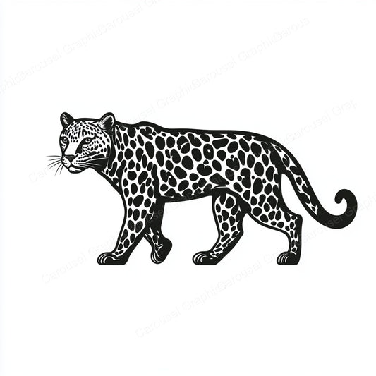 Leopard Vector Graphic preview