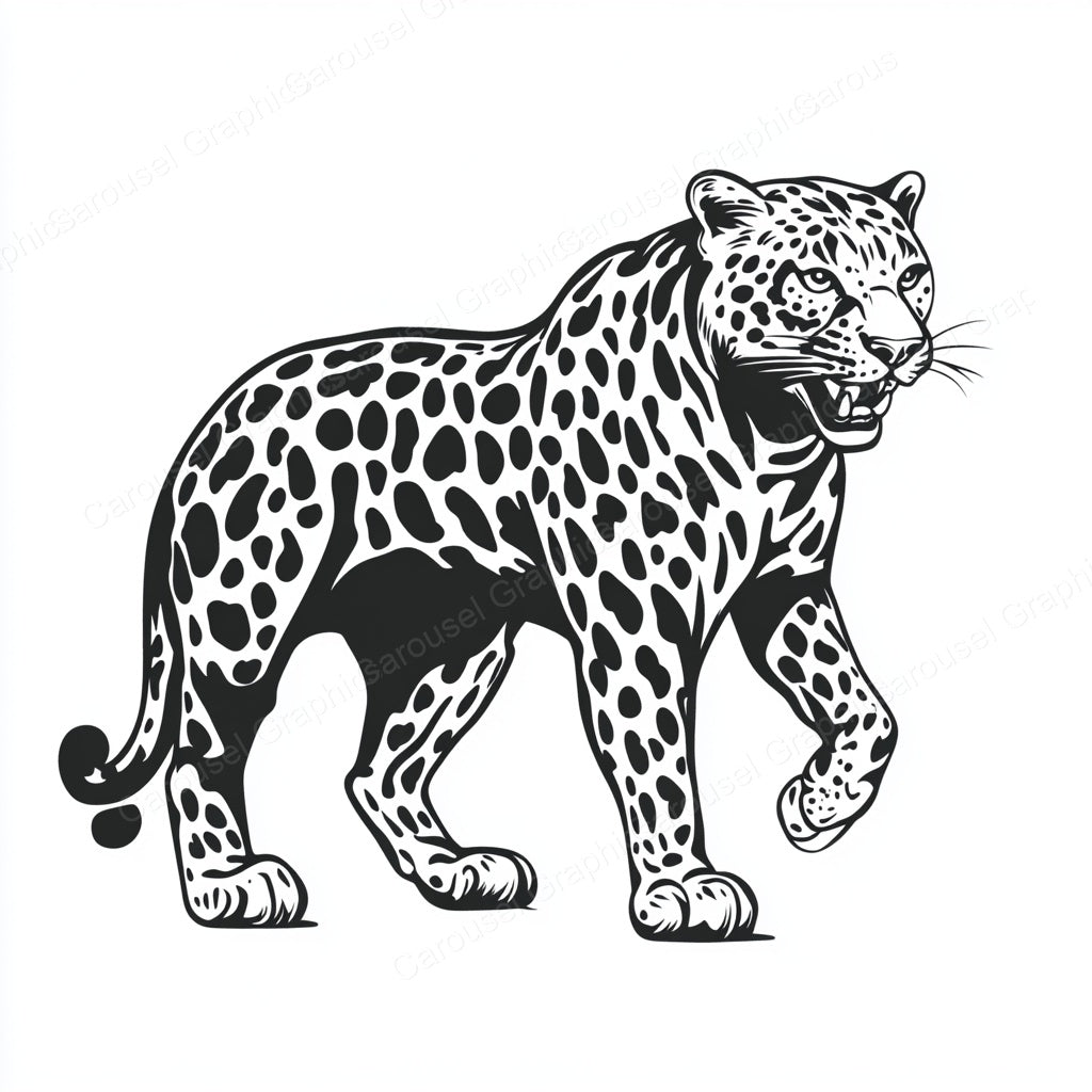 Leopard Vector Graphic preview