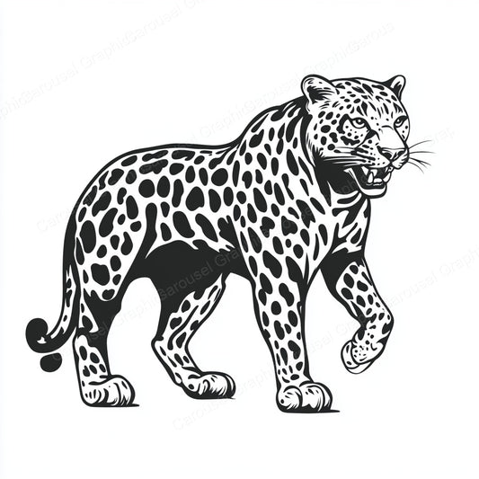 Leopard Vector Graphic preview