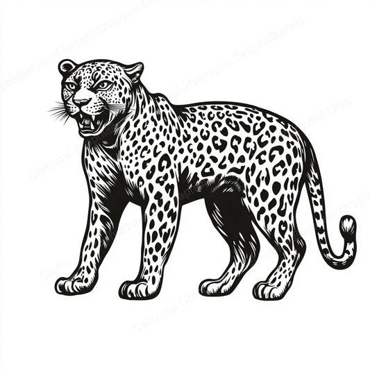 Leopard Vector Graphic preview