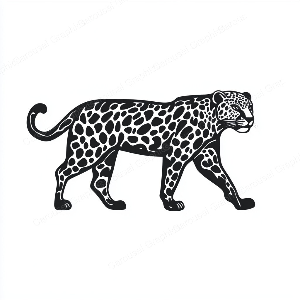 Leopard Vector Graphic preview