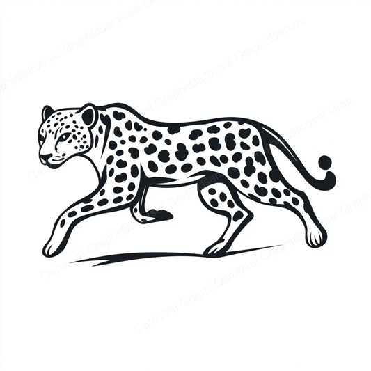 Leopard Vector Graphic preview