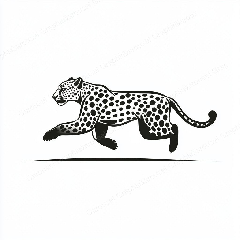 Leopard Vector Graphic preview