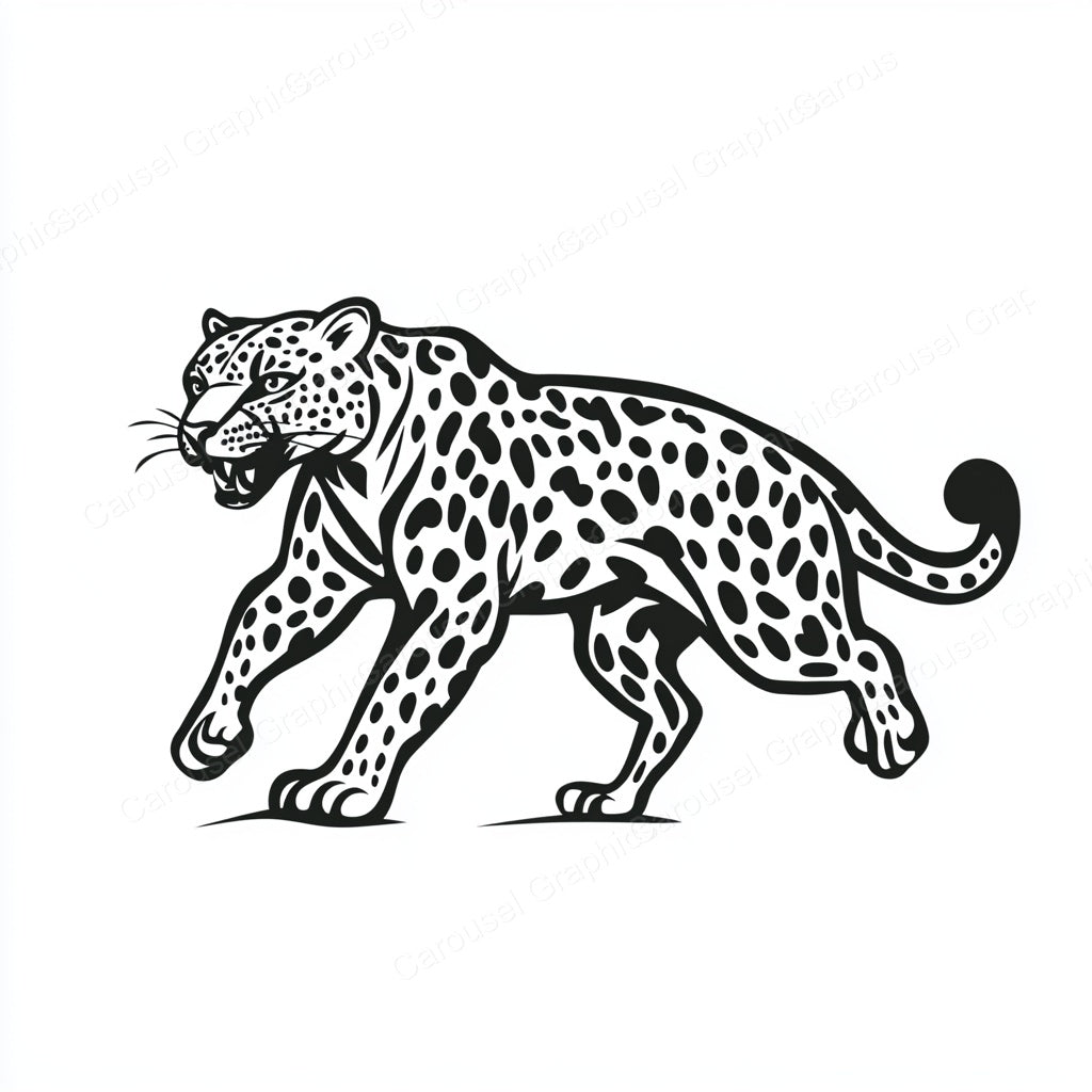 Leopard Vector Graphic preview