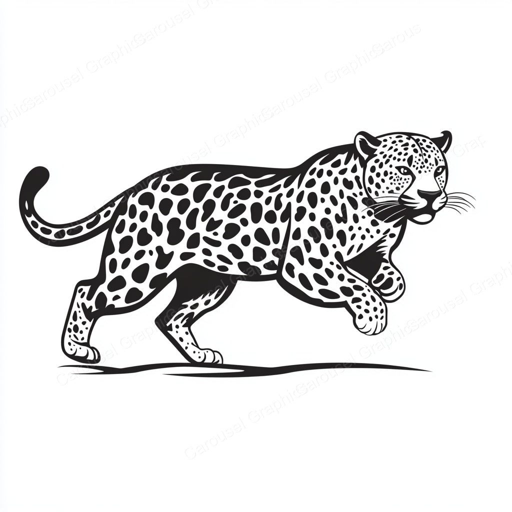 Leopard Vector Graphic preview