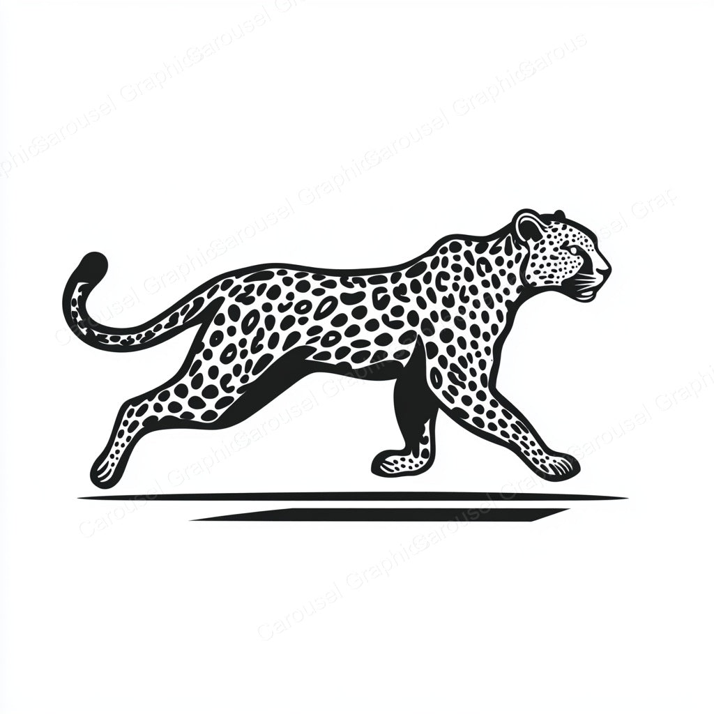 Leopard Vector Graphic preview