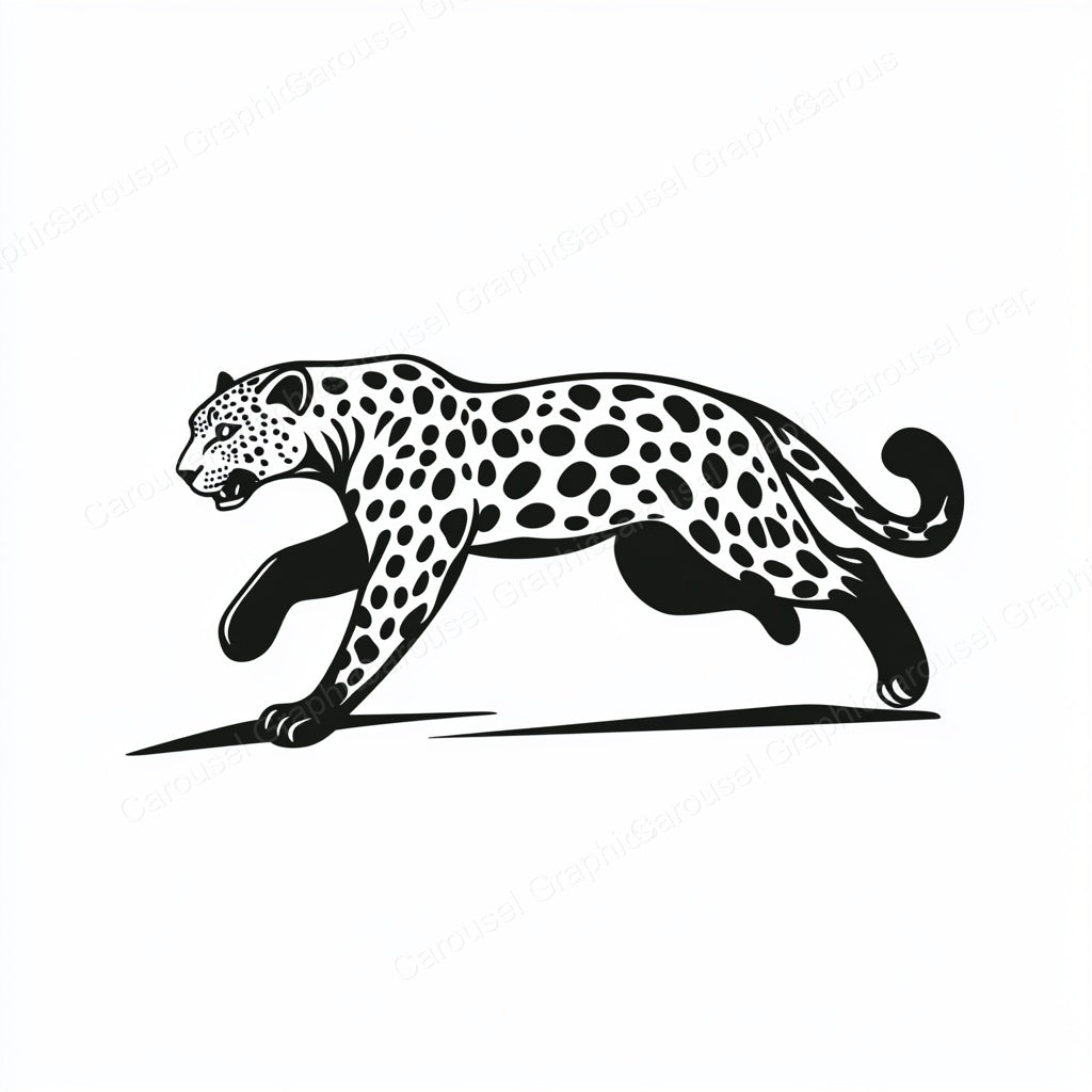 Leopard Vector Graphic preview
