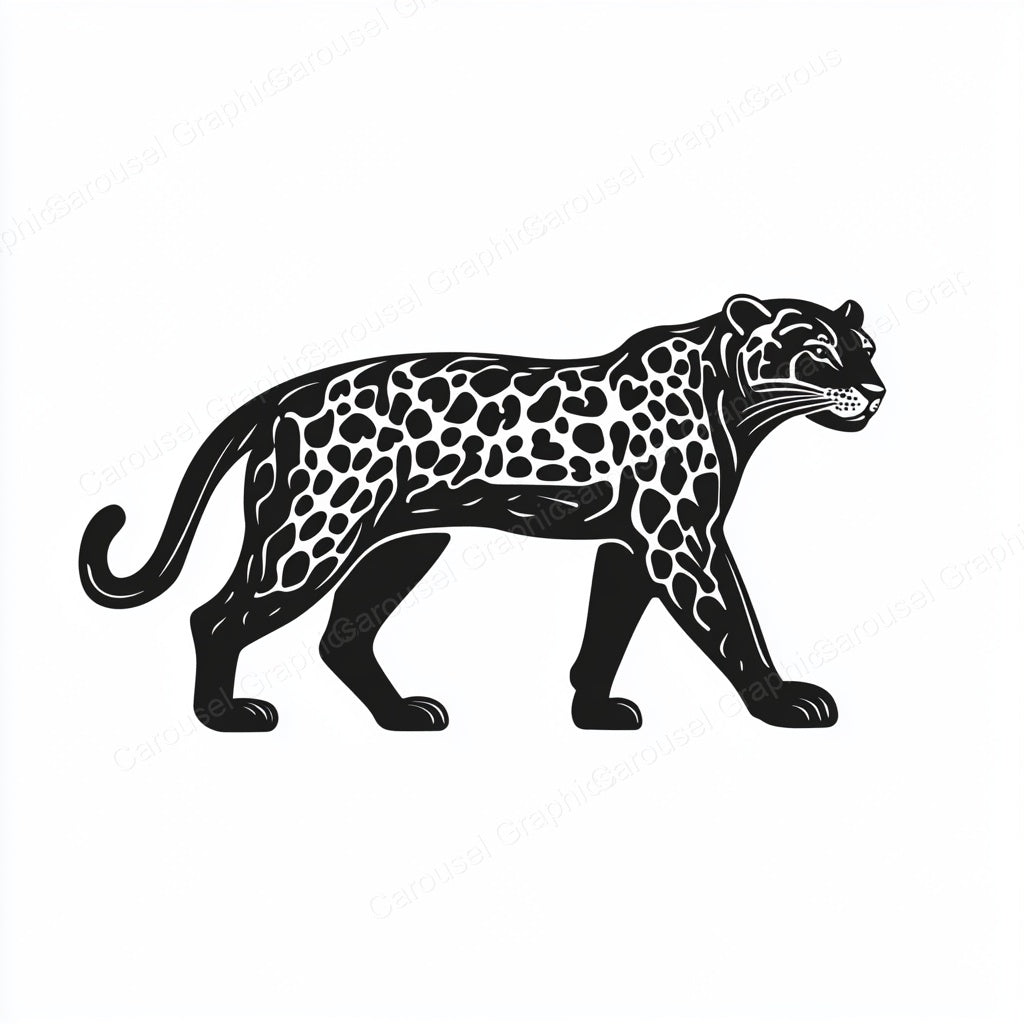 Leopard Vector Graphic preview