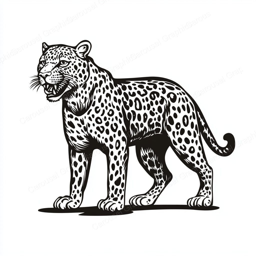 Leopard Vector Graphic preview