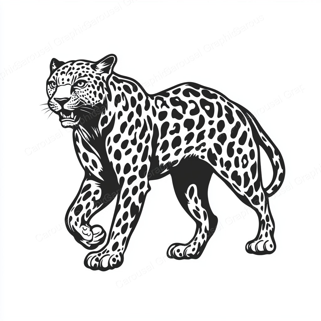 Leopard Vector Graphic preview