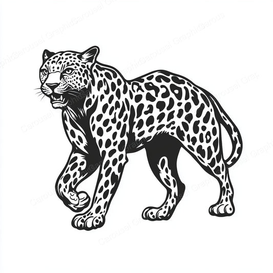 Leopard Vector Graphic preview