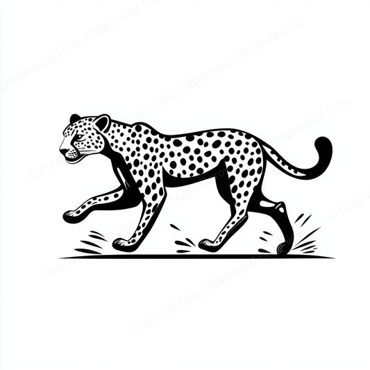 Leopard Vector Graphic preview
