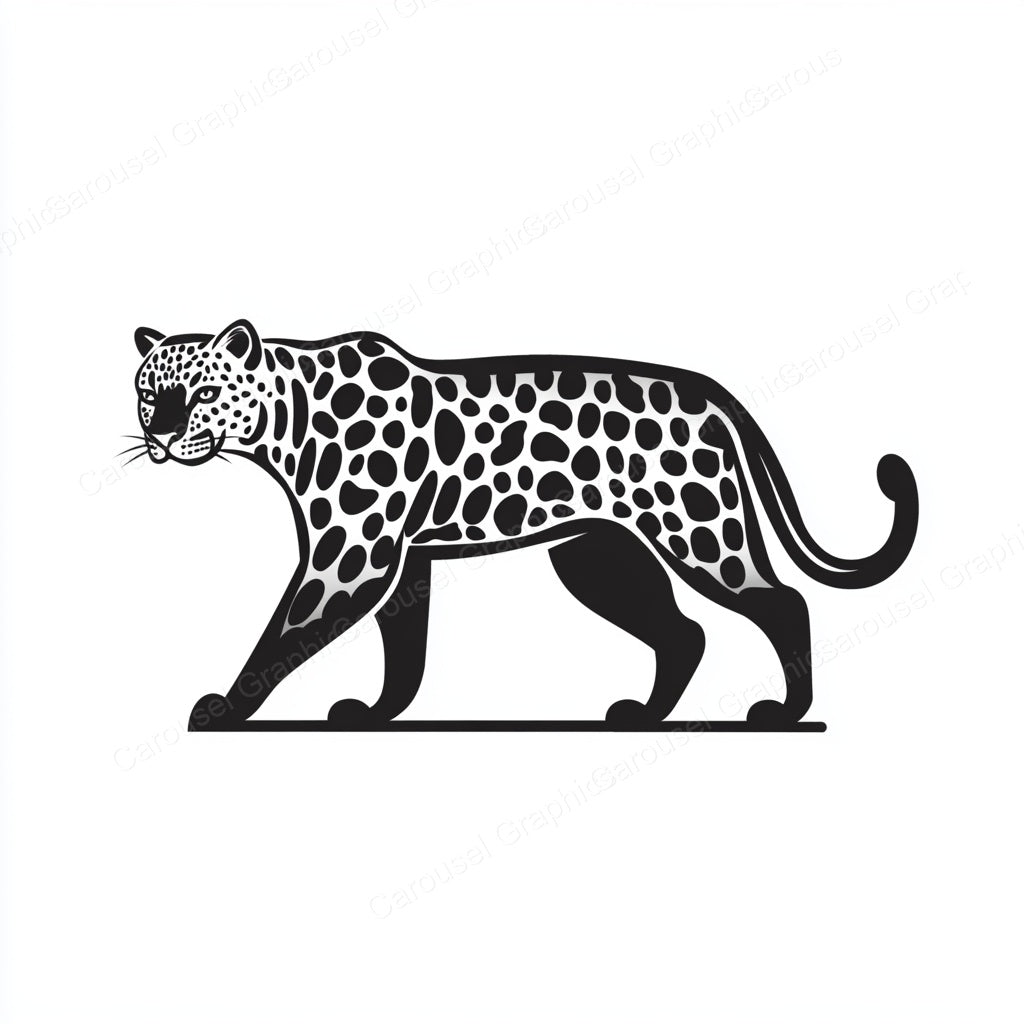 Leopard Vector Graphic preview
