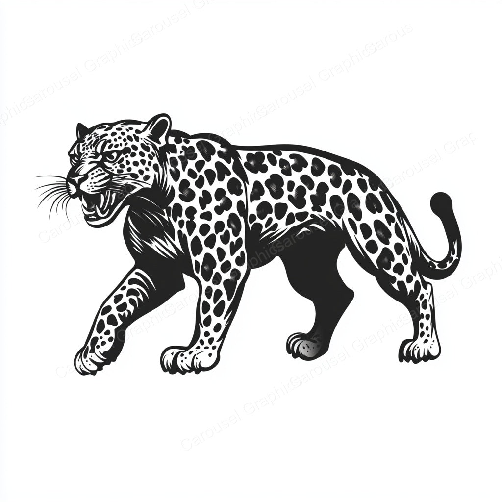 Leopard Vector Graphic preview