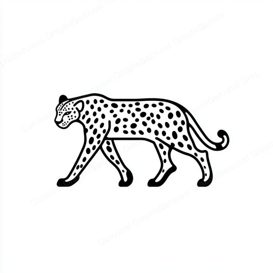 Leopard Vector Graphic preview
