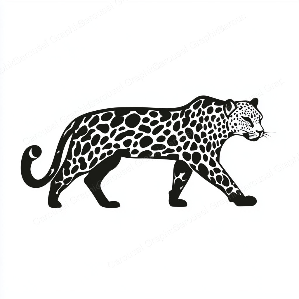 Leopard Vector Graphic preview