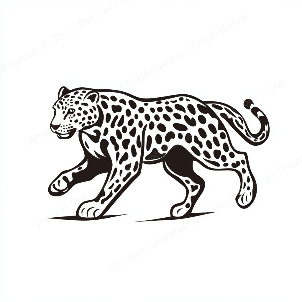 Leopard Vector Graphic preview